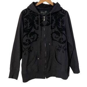 Chrome hearts inspired sweater by Seven7
Women's size XL/ FITS LIKE MENS L